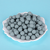 Round Silicone Focal Beads SI-JX0046A-43-3