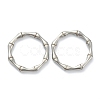 Non-Tarnish 304 Stainless Steel Linking Rings STAS-P279-01B-P-1