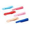 6Pcs 6 Styles Plastic Bookmark Clip AJEW-TA0002-02-3