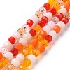 Glass Beads Strands GLAA-E036-09C-1