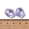 Transparent Glass Pendants GLAA-D025-08L-3