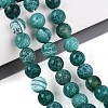 Dyed Natural Agate Beads Strands G-Q606-45A-02-1