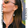 Brass Hoop Earrings Findings Kidney Ear Wires KK-TA0007-10-7