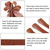 Velvet Ribbon SRIB-WH0006-18L-5