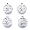 Non-Tarnish 201 Stainless Steel Pendants STAS-N098-182P-2