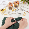 20Pcs 2 Colors Alloy Napkin Ring AJEW-PH0012-16-3