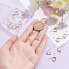 16Pcs Brass Stud Earring Findings KK-BC0008-50-3