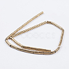 Electroplate Non-magnetic Synthetic Hematite Beads Strands G-I195-4mm-17-A-2