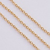 Ion Plating(IP) 304 Stainless Steel Cable Chains CHS-F001-01G-1