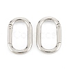 Zinc Alloy Spring Gate Rings X-PALLOY-L233-07B-P-2