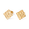 304 Stainless Steel Stud Earring Findings STAS-G270-02G-07-1