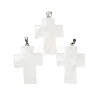 Natural Quartz Crystal Pendants G-A231-02B-1