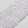 Natural Quartz Crystal Beads Strands G-G735-20-6mm-1