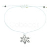Christmas Adjustable Alloy Charm Bracelets FS-WG3582F-01-1