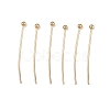 Brass Ball Head Pins KK-P309-03G-1