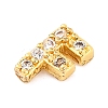 Rack Plating Brass Micro Pave Cubic Zirconia Cabochons KK-F874-04G-F-2