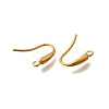 304 Stainless Steel Earring Hooks STAS-D310-01G-05-2