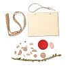 DIY Scarecrow & Bird Wood Painting Handmade Materials Package for Parent-Child DIY-P036-01-2