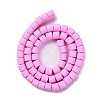 Handmade Polymer Clay Bead Strands X-CLAY-ZX006-01-25-4
