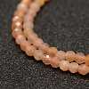Natural Sunstone Beads Strands G-K182-2mm-13-3