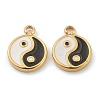 Fashion 304 Stainless Steel Enamel Charms STAS-Z009-10G-1