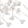 925 Sterling Silver Ear Stud Findings STER-K167-042C-S-3