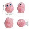 Crystal Owl Figurine Collectible JX545D-2