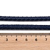 Braided Leather Cord with Core WL-F009-5mm-05-3