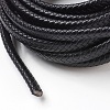 Braided Leather Cord WL-F009-C01-12x6mm-2