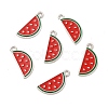 Alloy Enamel Pendants PALLOY-I217-03P-2