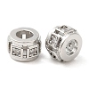 Rack Plating Brass Cubic Zirconia Beads KK-Z033-24P-2