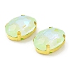 Mocha(MK) Oval Sew on Rhinestone RGLA-F080-01B-03-3