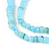 Natural Freshwater Shell Dyed Beads Strands SHEL-T020-29B-02-3