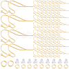 100Pcs 304 Stainless Steel Earring Hooks DIY-SP0001-03-1
