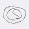 Electroplate Non-Magnetic Synthetic Hematite Strands G-K259-19-2