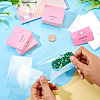 100Pcs Rectangle Clear Polypropylene Cellophane Bags CDIS-TA0001-40A-6