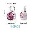 10Pcs Glass Rhinestone Charms STAS-TA0003-26H-3