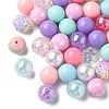 DIY Candy Color Bracelet Necklace Making Kit MACR-CJC0001-12P-03-8