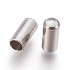 Tarnish Resistant 201 Stainless Steel Cord End Caps X-STAS-P207-05P-A-2