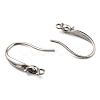 316 Surgical Stainless Steel Earring Hooks STAS-G310-19P-2