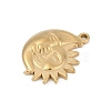 304 Stainless Steel Pendants STAS-D366-01F-G-2