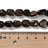 Natural Bronzite Beads Strands G-P497-01E-77-5