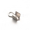 Tarnish Resistant 304 Stainless Steel Folding Crimp Ends X-STAS-E103-09A-1