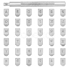 Leather Stamping Tool Kits AJEW-WH0129-18P-1