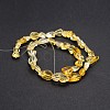 Natural Citrine Bead Strands G-J280-05-2