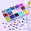 Baking Paint Glass Beads DGLA-Q026-02-7