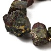 Raw Rough Natural Dragon Blood Beads Strands G-Z087-B09-4