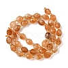 Heated Natural Citrine Beads Strands G-F809-A45-01-4
