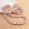 Natural Pearl Nuggets Beaded Necklace NJEW-P126-B-01A-01-3
