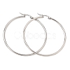 201 Stainless Steel Hoop Earrings SA-CBA4A0D-16P-E-4